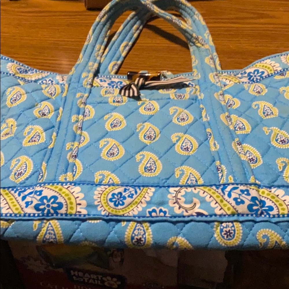 Blue Bucket Purse